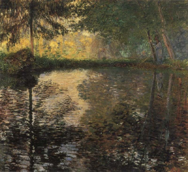 Claude Monet The Pond at Montgeron china oil painting image